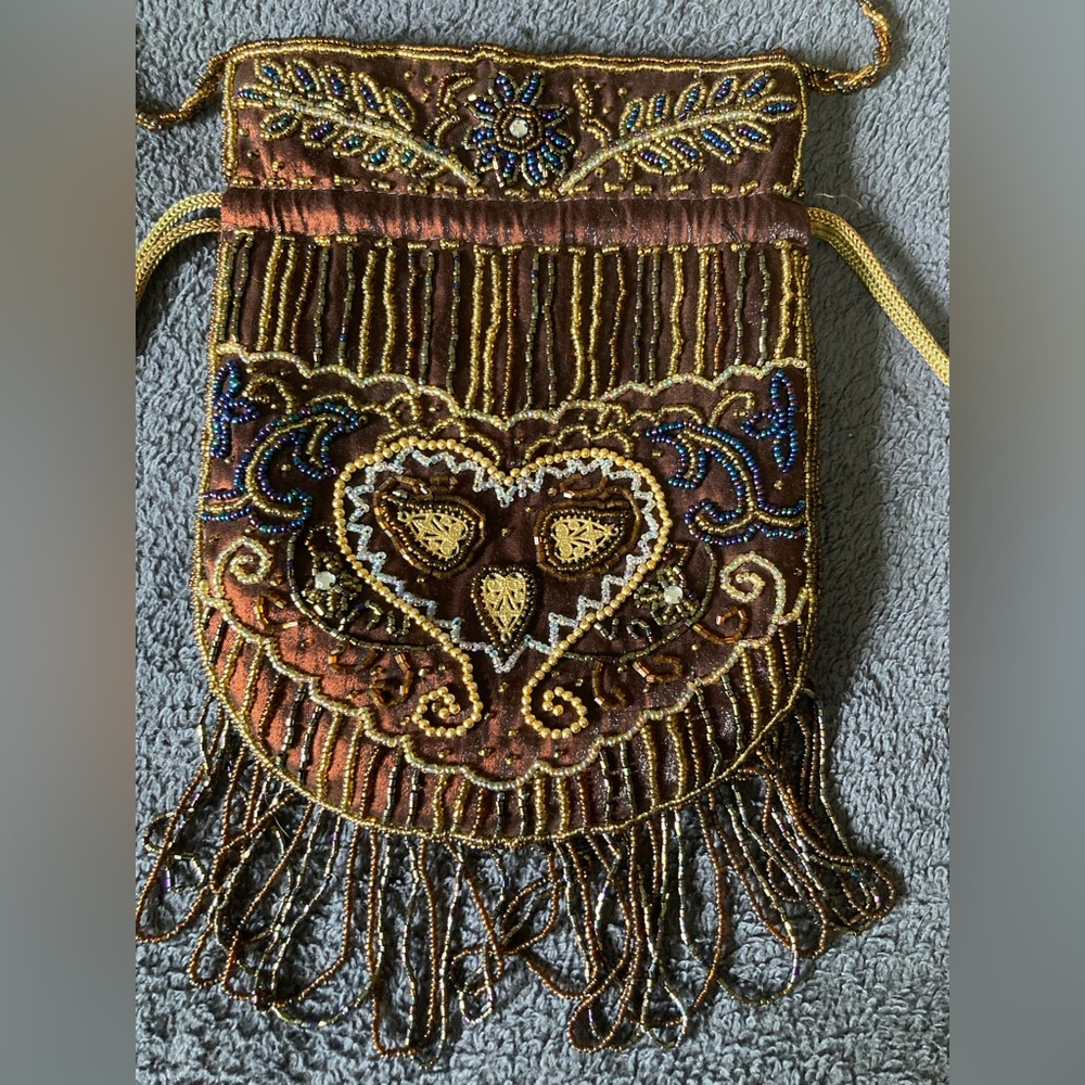 Beaded purse